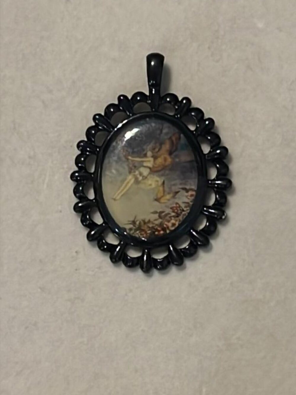 Fairy on a Swing Pendant